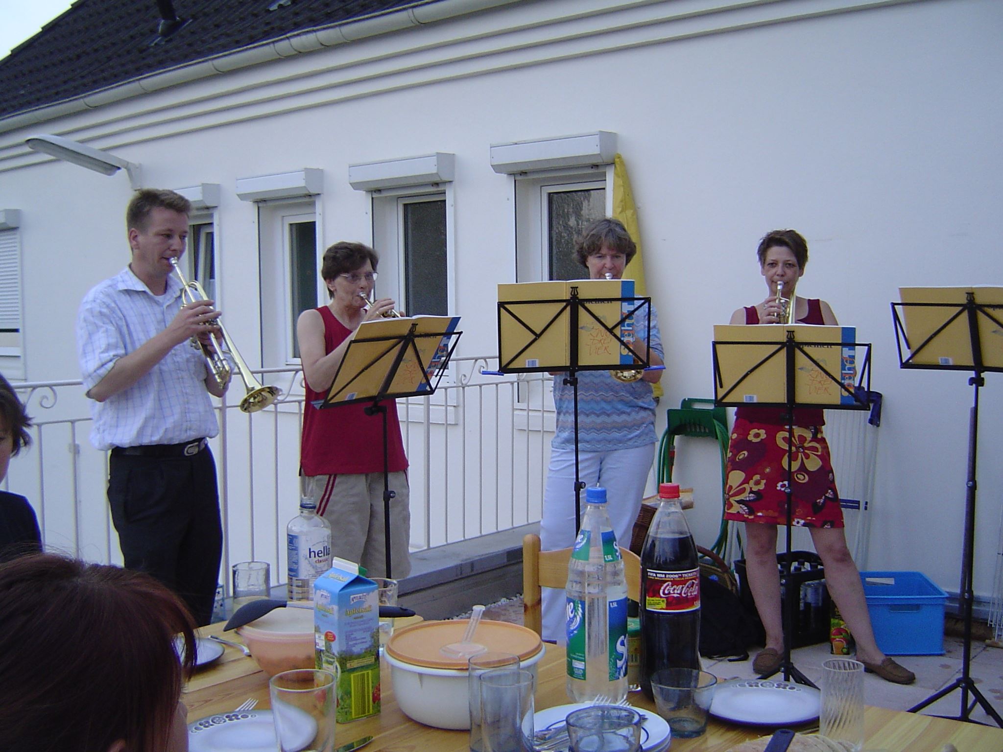 Michael, Angelika, Dorothea und Sofia