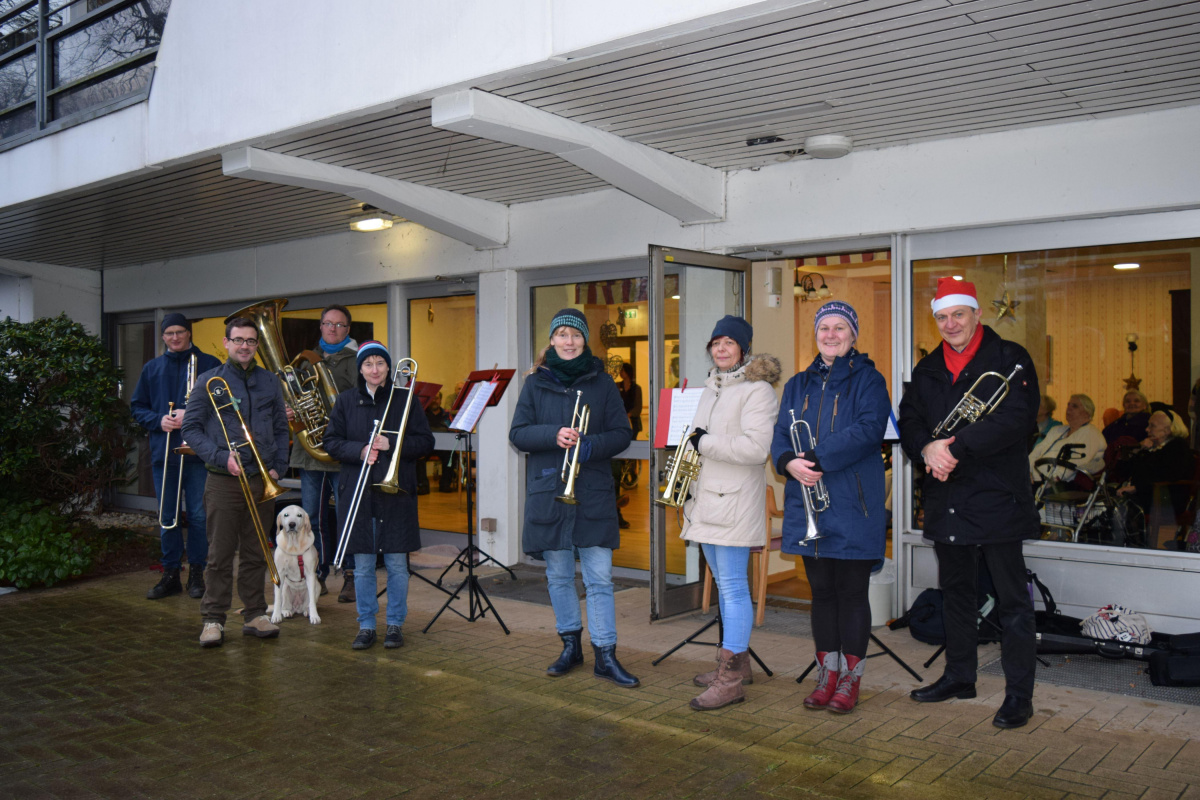 Christian, Daniel, Philip, Gerrit, Silke, Sofia, Verena und Carsten