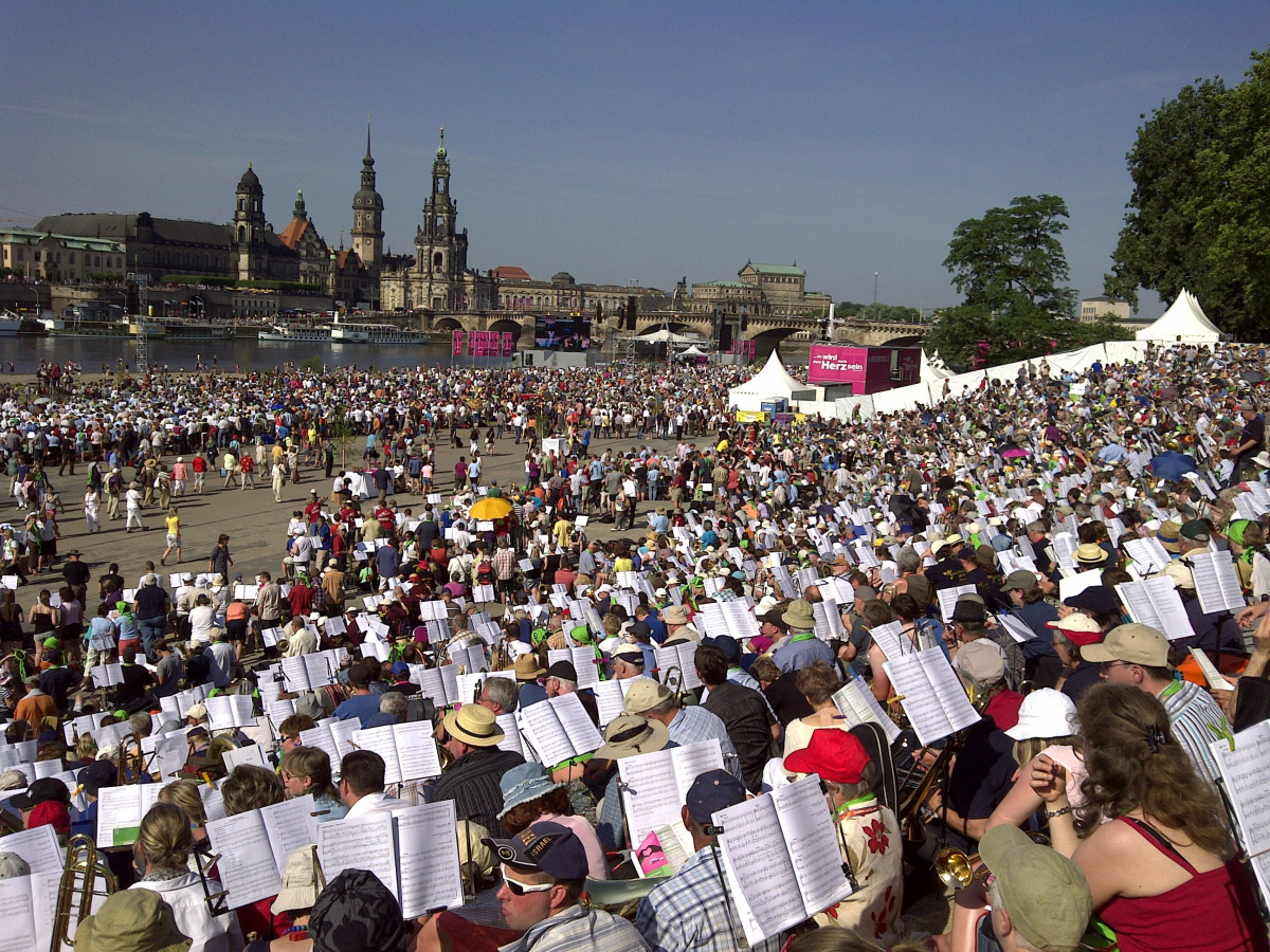 1.-5.6.11 Kirchentag in Dresden