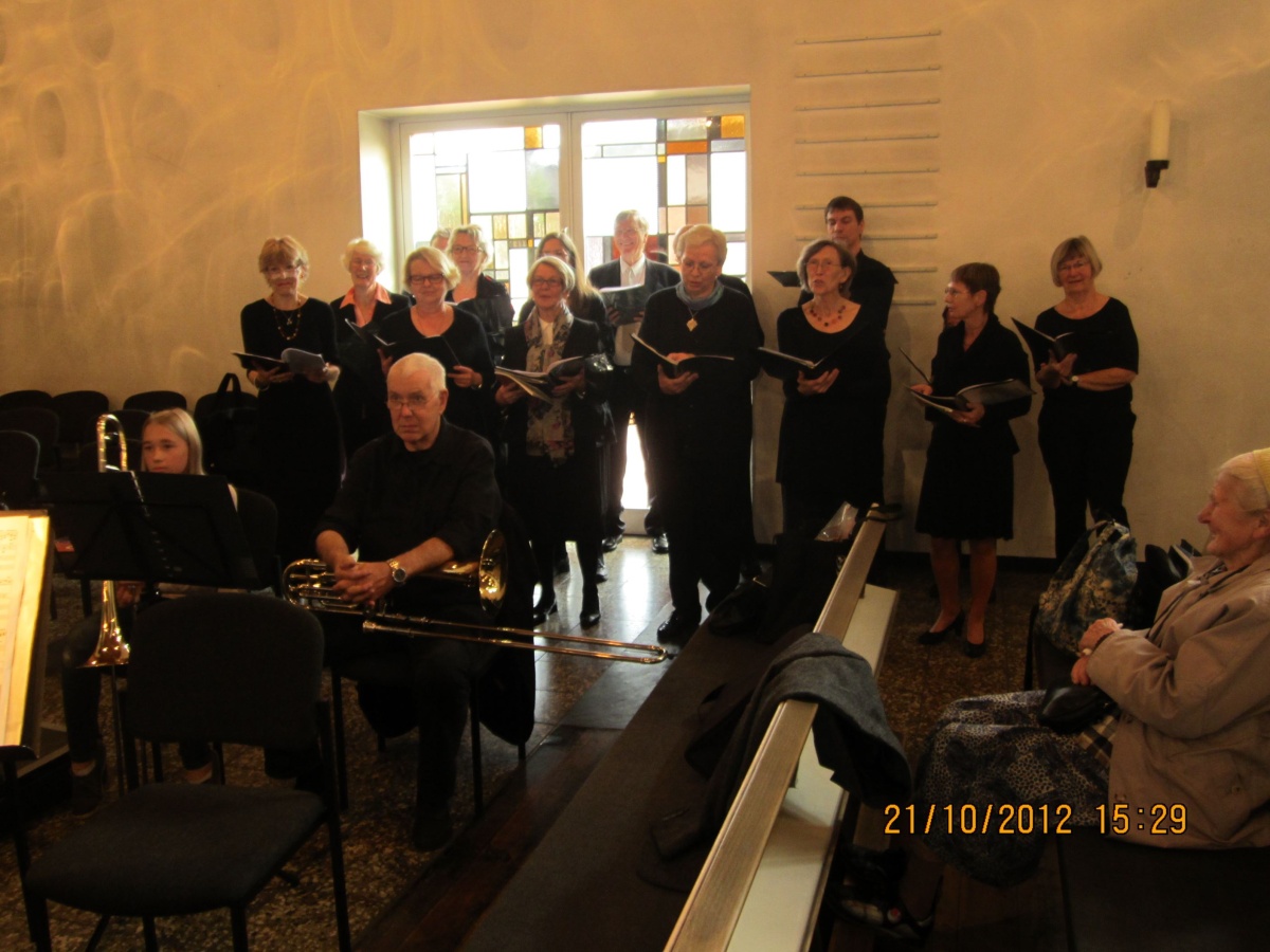 21.10.12 Konzert mit Kantorei "Alles was Odem hat" 