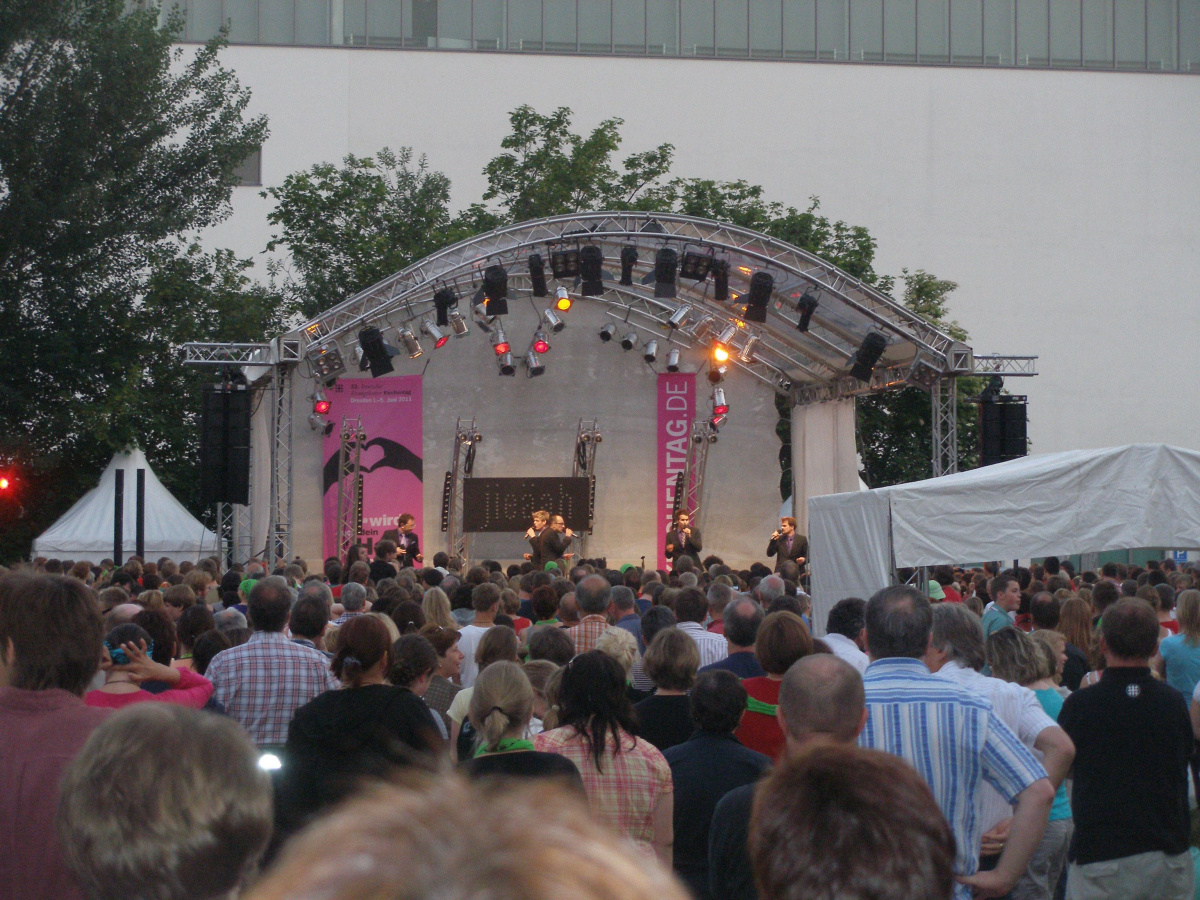 1.-5.6.11 Kirchentag in Dresden