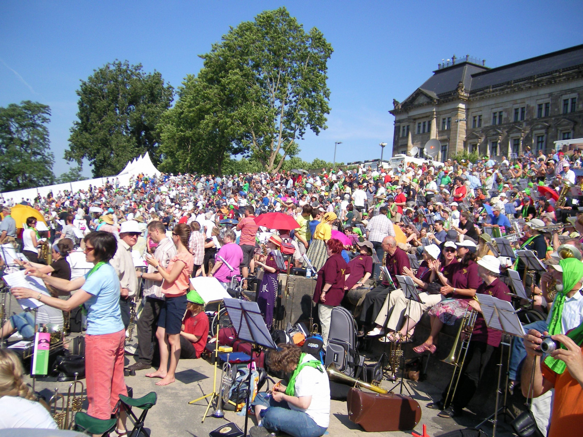 1.-5.6.11 Kirchentag in Dresden