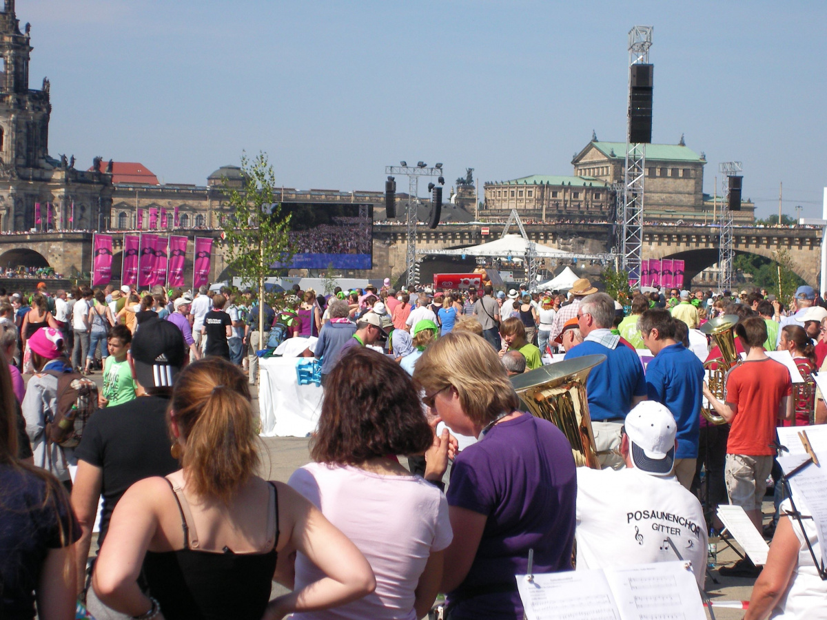 1.-5.6.11 Kirchentag in Dresden